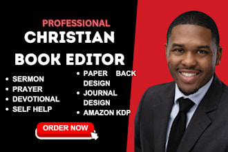 edit format design christian book journal prayer daily devotional