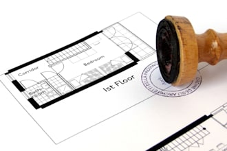do city permit blueprints architect for house plans, adu, garage, deck, patio,