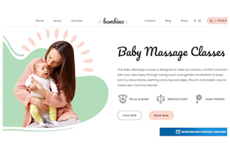 design baby care shopify store baby website baby clothing baby product toy store