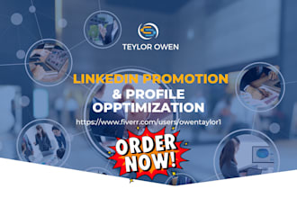 be your linkedin social media marketing manager, promotion, and content creation