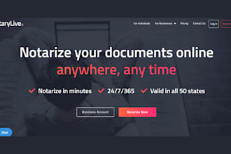 design notary website notary service law firm website  notary public website