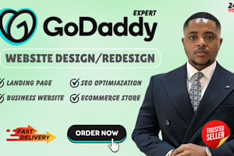 develop godaddy website design godaddy website redesign godaddy