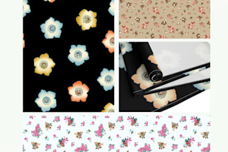 design seamless home decor prints for cushions, wallpapers