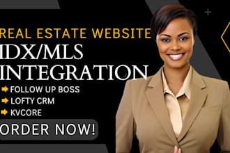 design realtor, mls website, kvcore, integrate crm, follow up boss, lofty crm