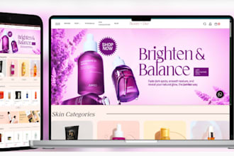 skin care shopify store beauty skin care shopify skin care website