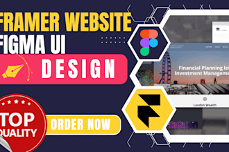 design framer website, framer landing page ui, figma to framer, website mockup