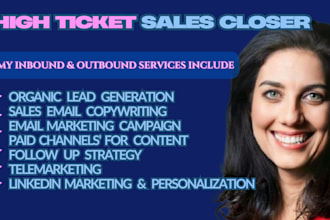 do online sales sales representative high ticket sales closer b2b sales leads