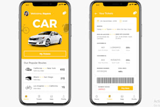 develop taxi booking app ridesharing app delivery website carpooling app turo
