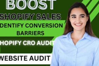 do a shopify cro audit and increase the conversion rate of your shopify store