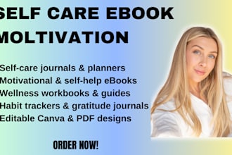 ghostwrite self care ebook moltivation ebook self care journal, self help ebook