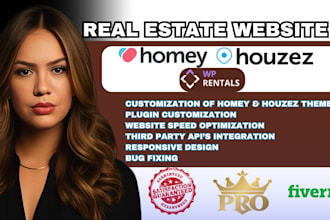 customize homey, wprental theme for your real estate website houzez theme