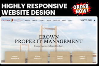 property management website property listing real estate mortgage broker website
