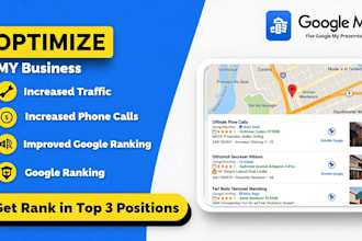 optimize google my business profile for local seo and gmb maps ranking