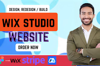 develop wix studio website wix landing page velo code figma to wix framer seo
