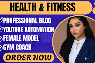 generate professional blog  fitness trainers female models cleaning
