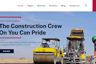 roofing website construction website handyman website, hvac website roofing