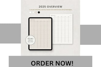 create 2025 calendar for your business and home