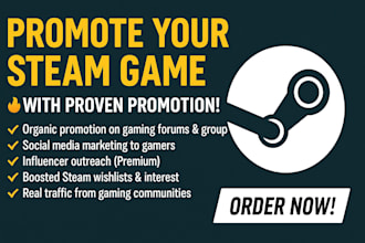 roblox online game marketing and steam game promotion to increase steam wishlist