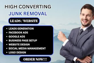 trash lead, junk removal leads, junk removal website, junk removal