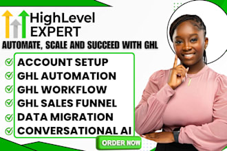 setup gohighlevel sales funnel ghl campaign conversational ai data migration