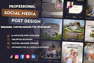 design professional instagram and social media post