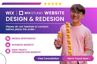 build a custom, responsive wix website with a creative touch