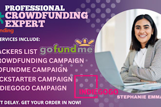 get valid backers list for crowdfunding gofundme kickstarter indiegogo