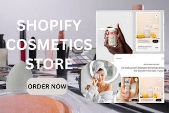 build automated beauty skincare shopify store beauty website skincare marketing