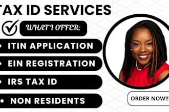 obtain itin as a non residents, irs tax id, ein, llc formation apply for itin