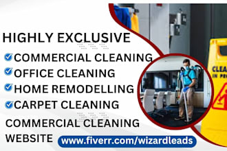 design commercial cleaning carpet cleaning home remodelling landing page website