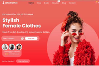 design y2k website streetwear website fashion store for clothing website