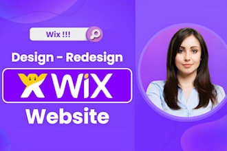 do business wix website design or redesign wix website development
