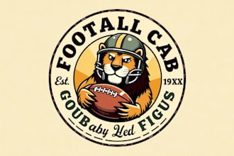 design high quality football club logo for your company