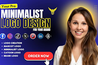 design a professional logo, and complete branding kit for your business