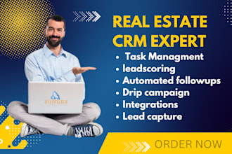 setup real estate crm followup boss contactually propertybase realgeeks