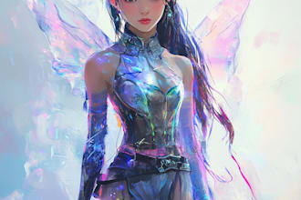 create a unique fantasy character art