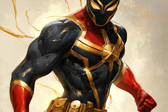 make  you as a marvel character