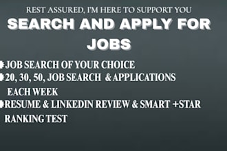 search and apply USA job strategy resume writing cover letter reverse recruit