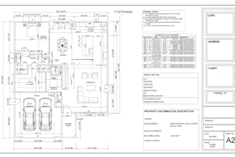 draw architect, draftsman of house permit drawings, blueprints in autocad