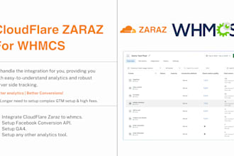 setup cloudflare zaraz on whmcs