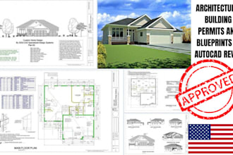 draft architectural building permit 2d floor blueprints site plan city permit
