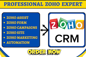 setup zoho assist zoho forms zoho campaigns zoho site zoho marketing automation