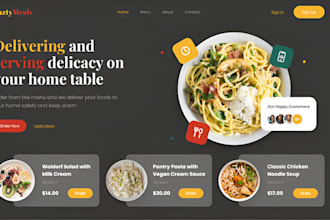 restaurant website food website catering website bakery website cafe website