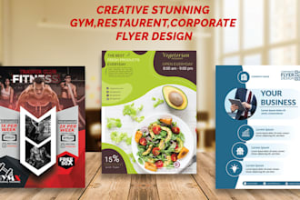 do premium quality logistic flyer design, brochure design