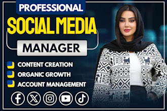 be your social media manager and personal assistant
