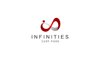 design huge man made park surfing logo