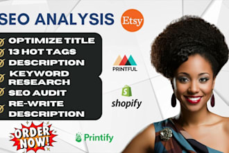 use etsy SEO to promote traffic and etsy rank, etsy product listing and upload