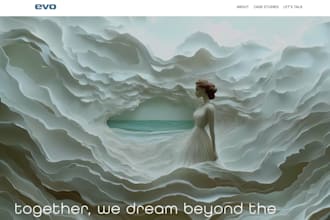 design a stunning ai powered website for your business