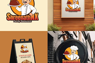 design food truck, trailer, restaurant ,menu or mexican logo