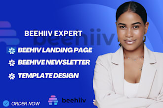 do beehiiv landing page beehiiv newsletter beehiiv ai newsletter template design